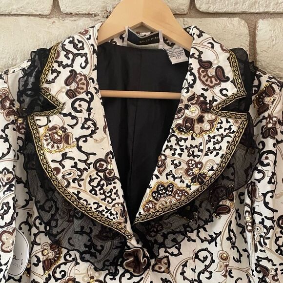 Carrie Allen Women's Patterned Jacket - Picture 3 of 12